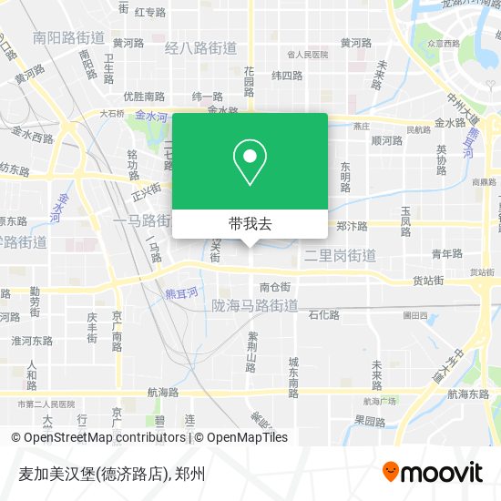 麦加美汉堡(德济路店)地图