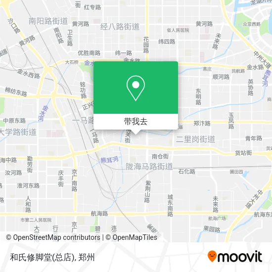 和氏修脚堂(总店)地图