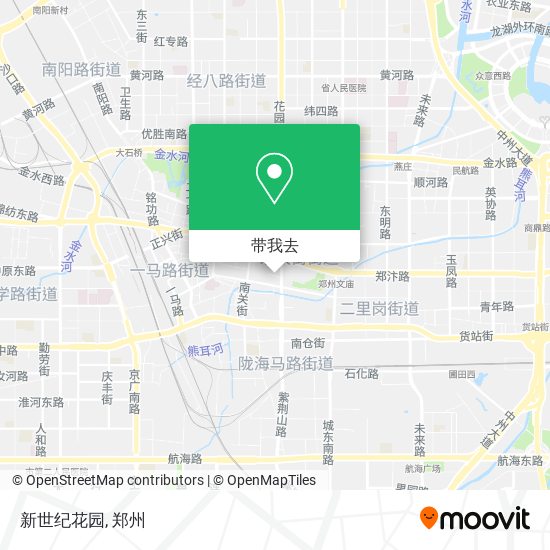 新世纪花园地图