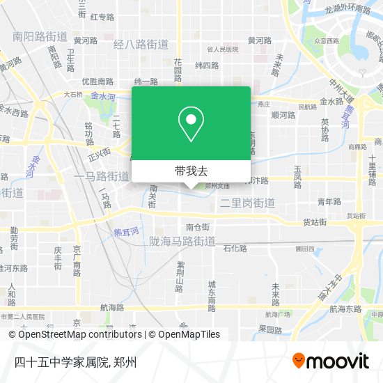 四十五中学家属院地图