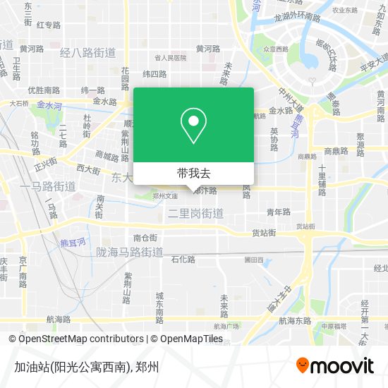 加油站(阳光公寓西南)地图