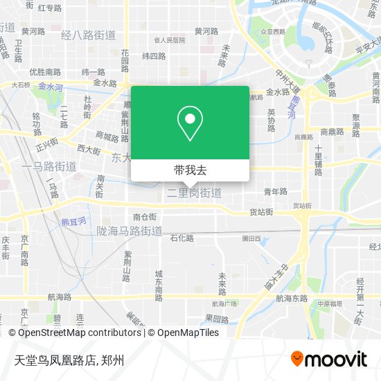 天堂鸟凤凰路店地图