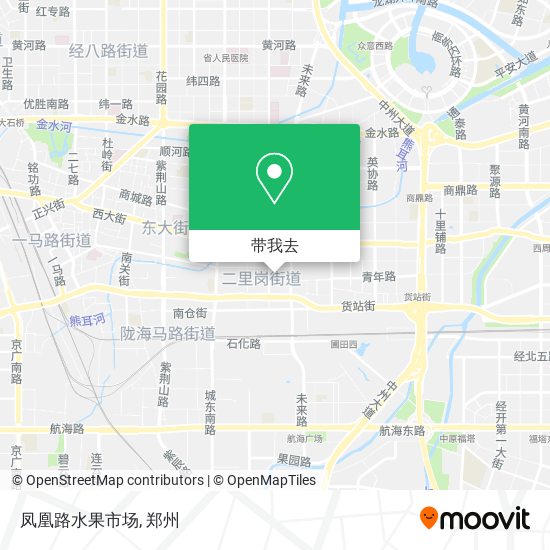 凤凰路水果市场地图