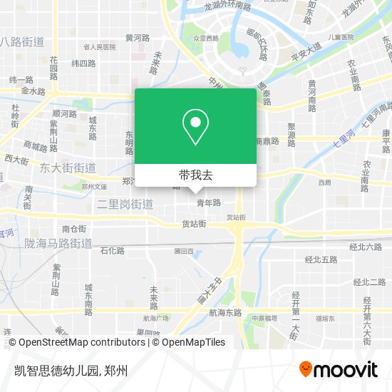 凯智思德幼儿园地图