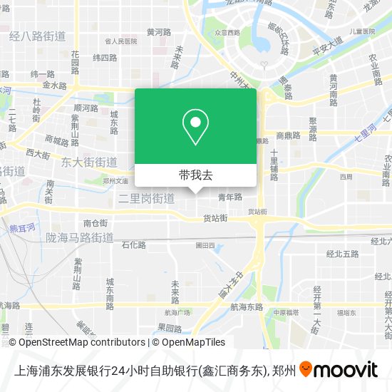 上海浦东发展银行24小时自助银行(鑫汇商务东)地图