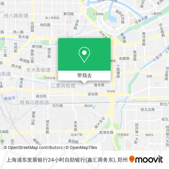 上海浦东发展银行24小时自助银行(鑫汇商务东)地图