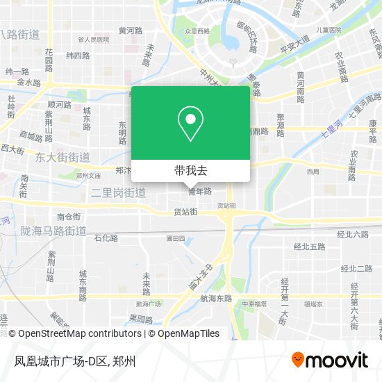 凤凰城市广场-D区地图