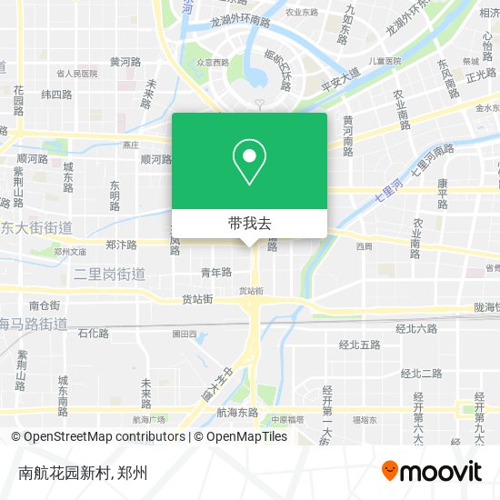 南航花园新村地图