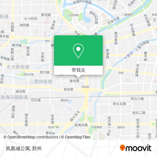 凤凰城公寓地图