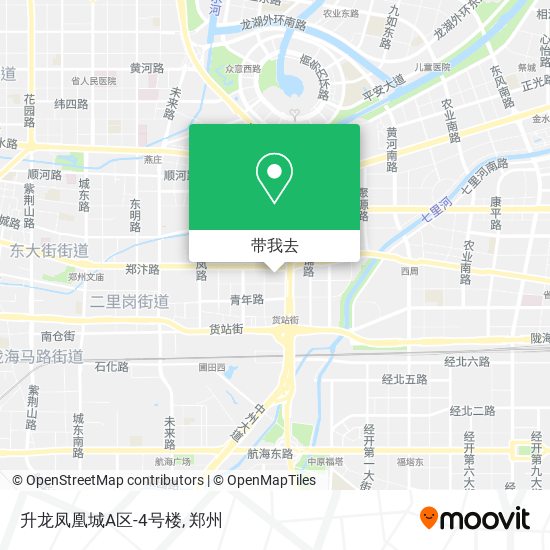 升龙凤凰城A区-4号楼地图