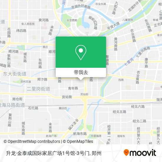升龙·金泰成国际家居广场1号馆-3号门地图