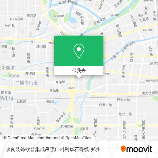 永良装饰欧普集成吊顶广州利华石膏线地图