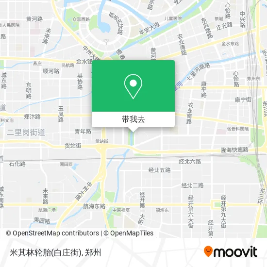 米其林轮胎(白庄街)地图