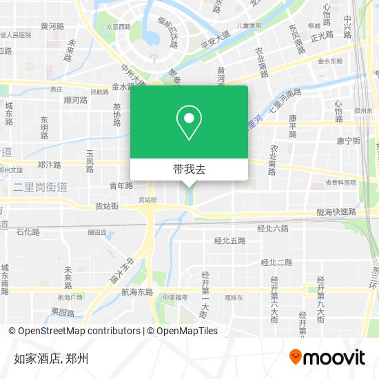 如家酒店地图