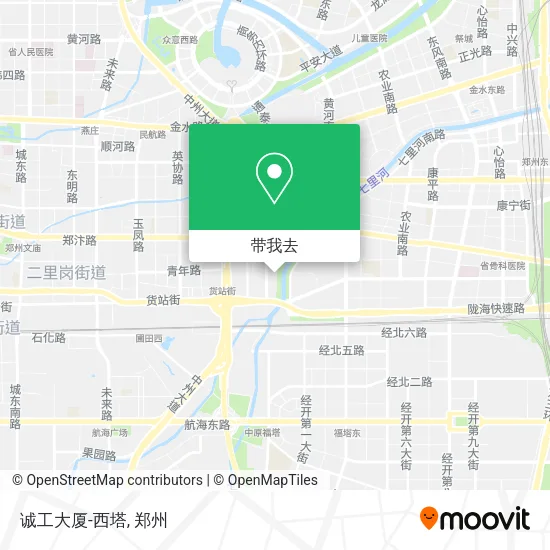 诚工大厦-西塔地图