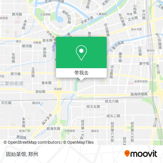 固始菜馆地图