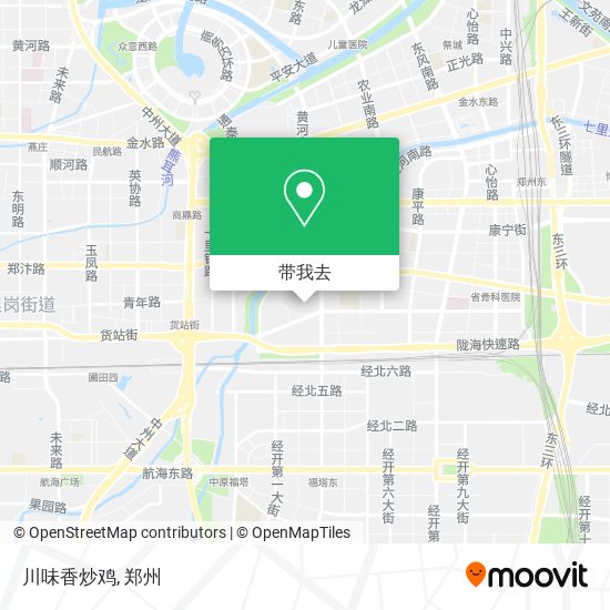 川味香炒鸡地图