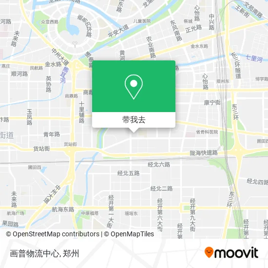 画普物流中心地图