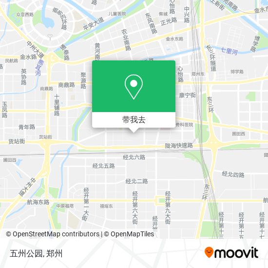 五州公园地图