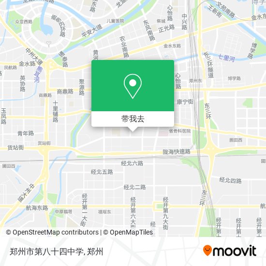 郑州市第八十四中学地图
