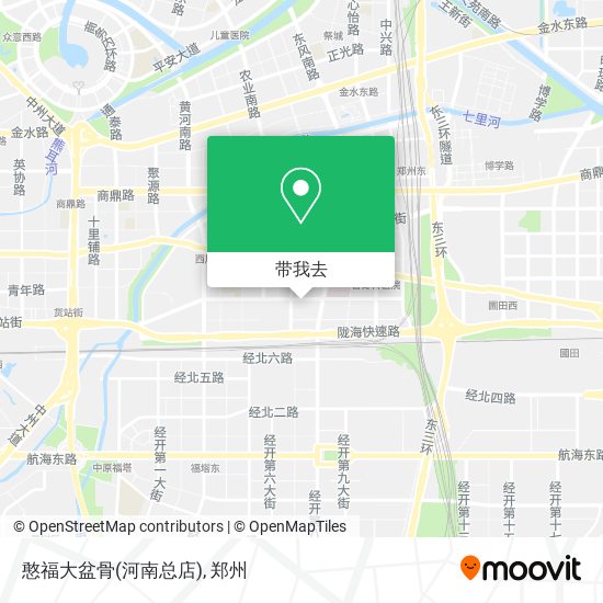 憨福大盆骨(河南总店)地图