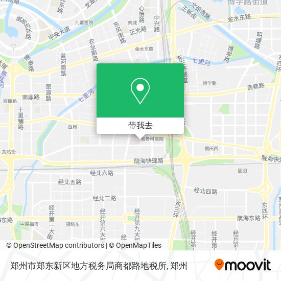 郑州市郑东新区地方税务局商都路地税所地图