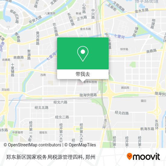 郑东新区国家税务局税源管理四科地图