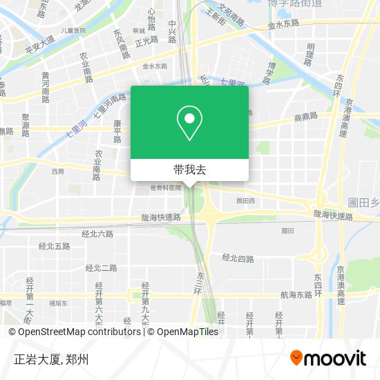 正岩大厦地图