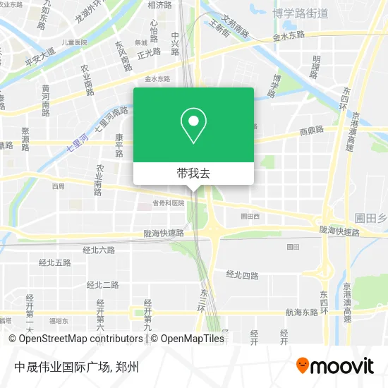 中晟伟业国际广场地图