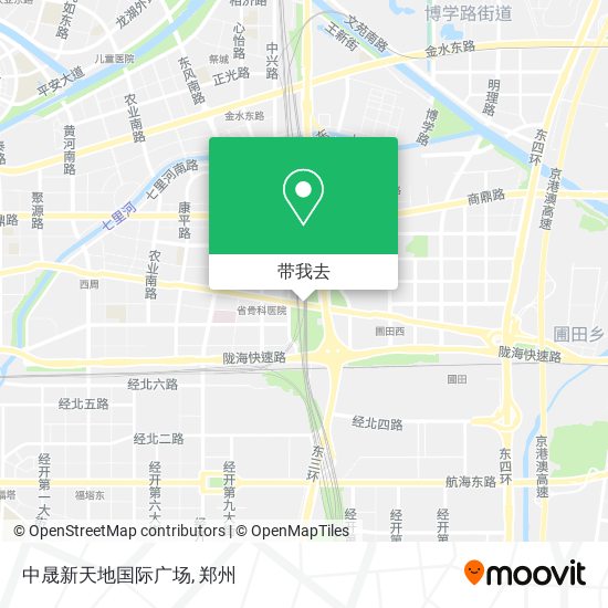 中晟新天地国际广场地图