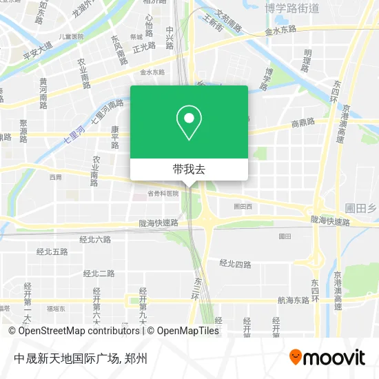 中晟新天地国际广场地图