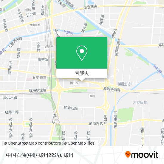 中国石油(中联郑州22站)地图