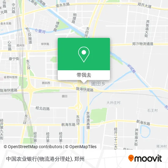 中国农业银行(物流港分理处)地图