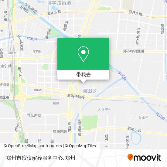 郑州市殡仪殡葬服务中心地图