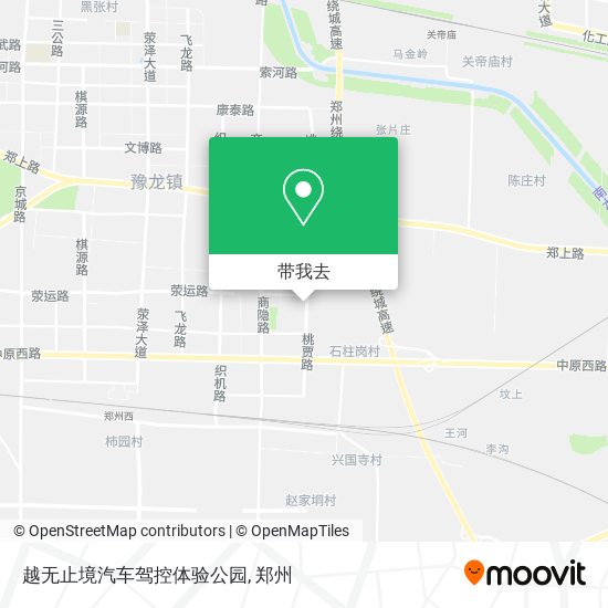 越无止境汽车驾控体验公园地图