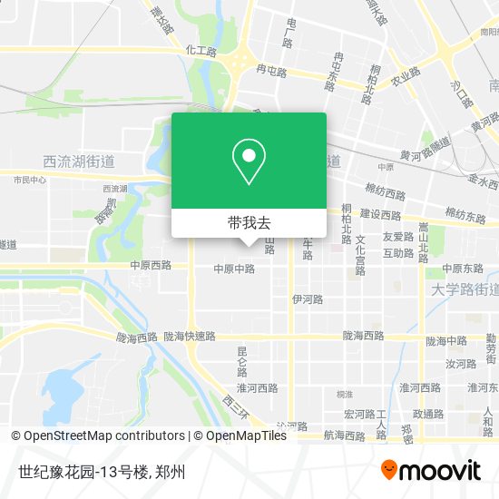 世纪豫花园-13号楼地图
