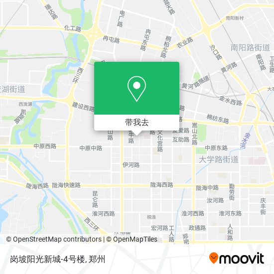 岗坡阳光新城-4号楼地图