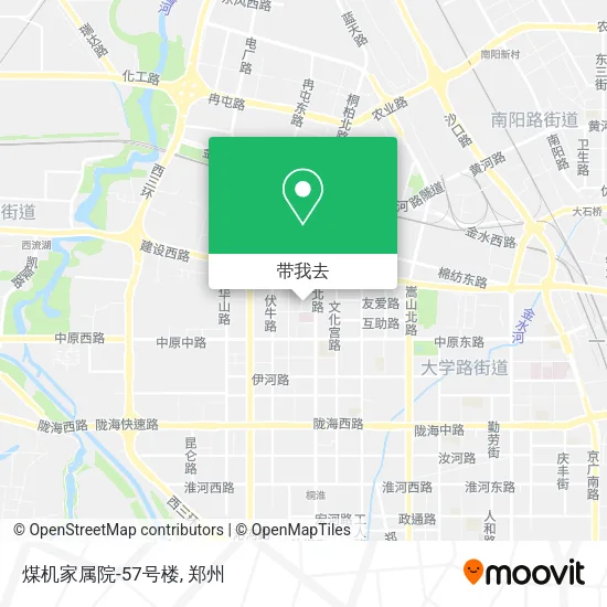 煤机家属院-57号楼地图