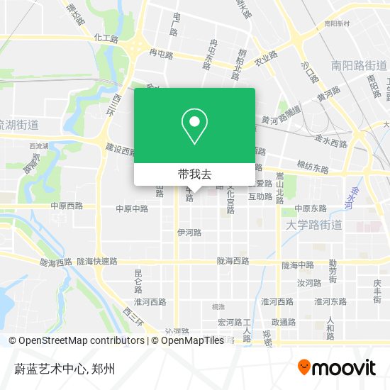 蔚蓝艺术中心地图