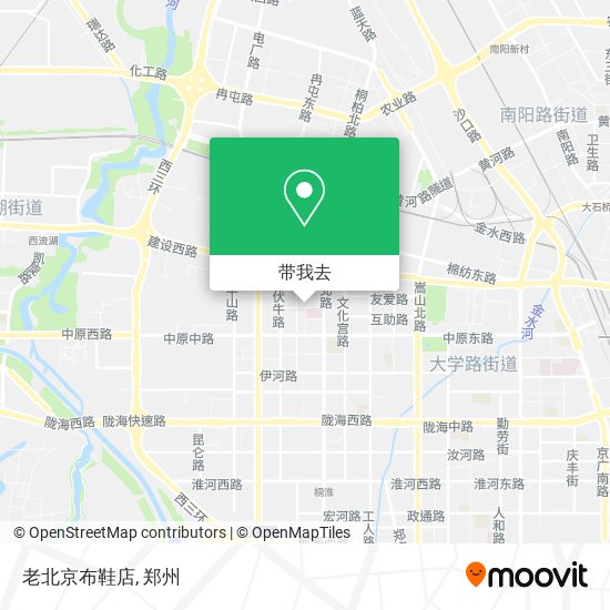 老北京布鞋店地图