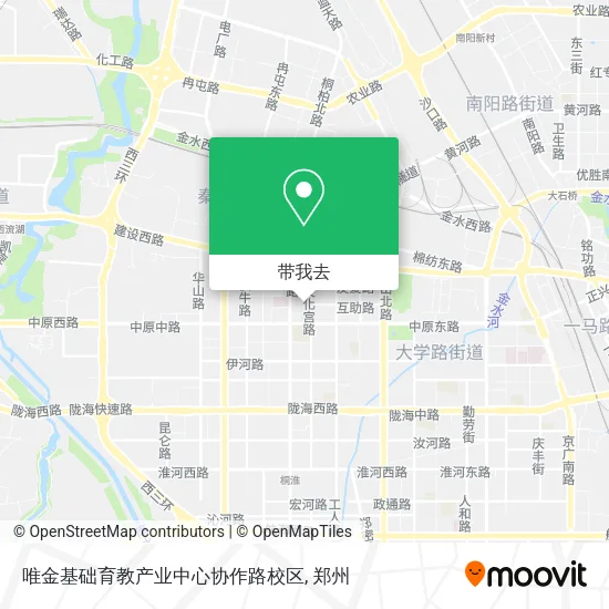唯金基础育教产业中心协作路校区地图