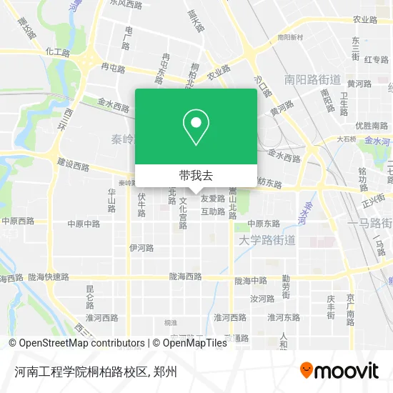河南工程学院桐柏路校区地图