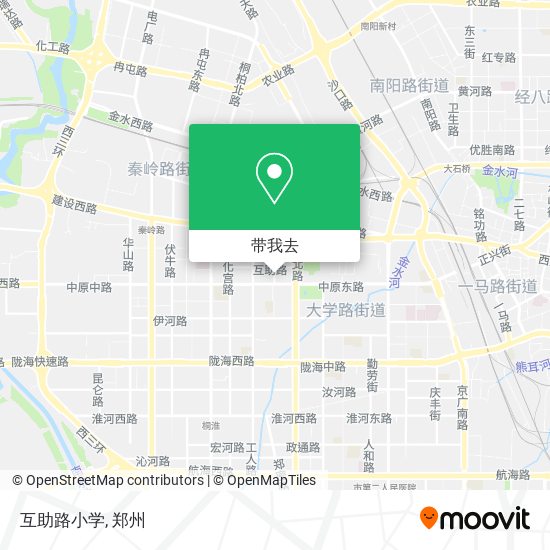 互助路小学地图