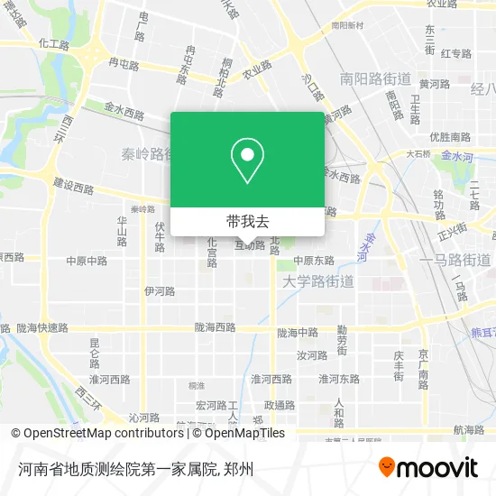 河南省地质测绘院第一家属院地图