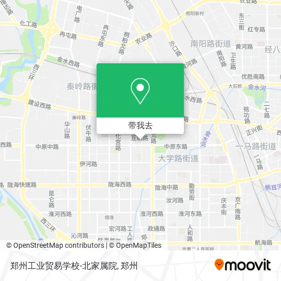 郑州工业贸易学校-北家属院地图