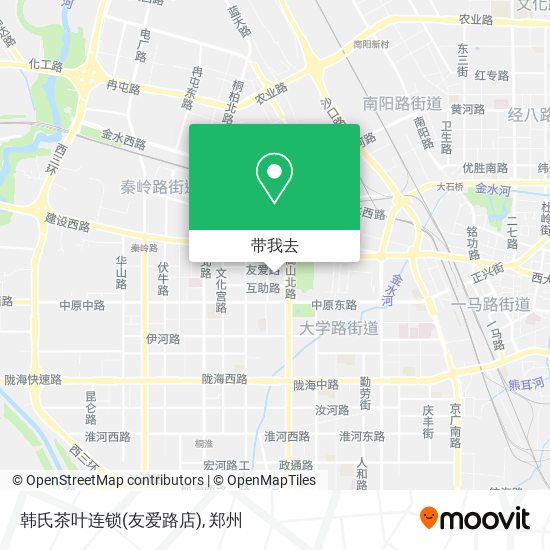韩氏茶叶连锁(友爱路店)地图