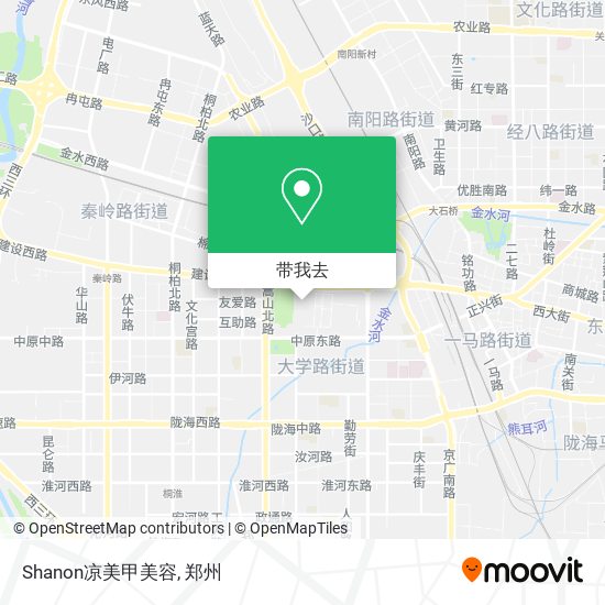 Shanon凉美甲美容地图