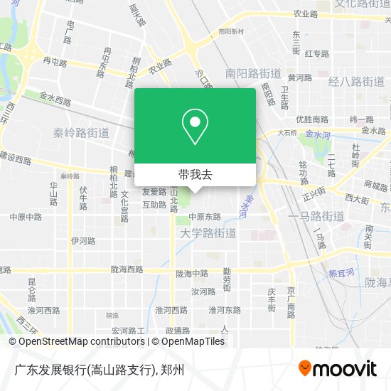 广东发展银行(嵩山路支行)地图