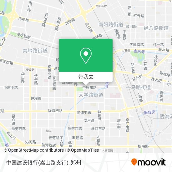 中国建设银行(嵩山路支行)地图