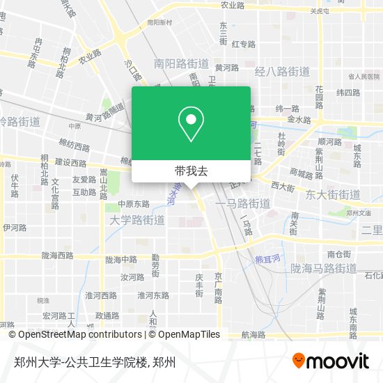 郑州大学-公共卫生学院楼地图